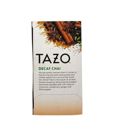 Tazo Decaf Chai Black Tea Filterbags - 20 Count - Buy Online on GoSupps.com