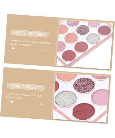 Mikinona Eye Shadow for Palette Portable Eye Women Powder Makeup Eyeshadow Grids Party Night Bar Club Shadow Plate 1 count (Pack of 1) As Shown1 - Buy Online on GoSupps.com