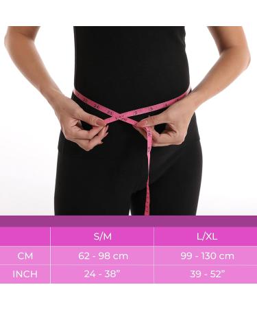 Adjustable Umbilical Hernia Support Belt for Women, Orthopedic Navel Brace - S/M (24-38 inch) | Comfortable Postpartum Girdle for Hernia Relief - Buy Online on GoSupps.com