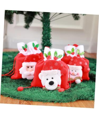 SEWOART Candy Bags Christmas Sweet Bag Santa Claus Candy Bag Christmas Candy Pouch Bag Storage Bag Elk - Buy Online on GoSupps.com