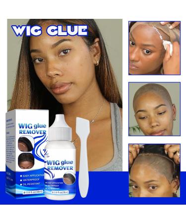 TBeautfave Waterproof Wig Glue Lace Front for Lace Wig Glue Wig Adhesive Glue Hair Bonding Glue Strong Hold Invisible Adhesive Hair Glue for Wigs Hair Glue for Hairpiece & Wig & Toupee - Buy Online on GoSupps.com