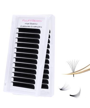 Easy Fan Lashes Eyelash Extensions 0.03 0.05 0.07 Rapid Blooming C D DD Curl Volume Lash 8-20mm Length