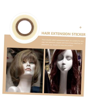 MAGICLULU 3 Rolls Wig Film Women Lace Tape Ladies Wigs Lacefront Wig Adhesive Lace Tape Hair Extensions Tape Bonding Toupee Hairpiece Tape Women's Front Lace White Glue Hair Piece - Buy Online on GoSupps.com