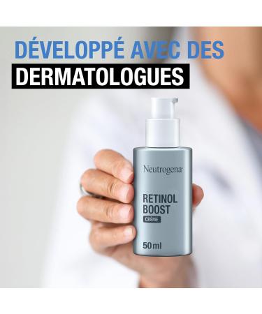 Neutrogena | Retinol Boost Anti-Aging Cream (50 ml pump bottle) Facial treatment to combat visible signs of aging Retinol-enriched face cream - Buy Online on GoSupps.com
