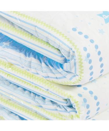 Shop LittleForBig Adult Printed Diapers - Astro Babies (10 Pack Medium 28-38) - Comfortable & Stylish in Blue - Buy Online on GoSupps.com