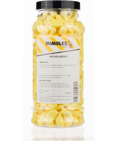 Mini Foam Bananas Sweets Gift Jar - Buy Online on GoSupps.com