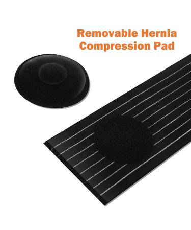 Buy Abdominal Hernia Belt for Women & Men | Lightweight Post-Surgery Umbilical Support Belt | S-M Size Compression Pad - Buy Online on GoSupps.com