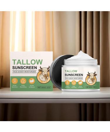 Healthy Sunscreen SPF30 Natural UV Block Lightweight 60g Formula Without White Cast Broad Spectrum Protection for Personal Care Ideal Choice for All Types of Men and - Buy Online on GoSupps.com