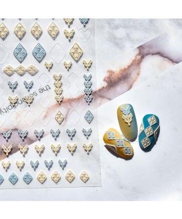 Manicure Flower Series Valentine's Day Relief 5D Decals Nail Stickers Nail Stickers Cute(1) Style1 - Buy Online on GoSupps.com