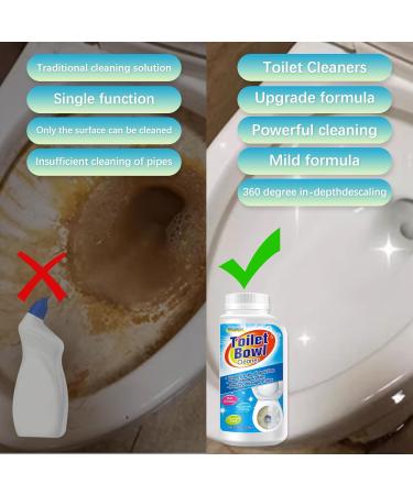 Pumice Toilet Bowl Cleaner with Handle - Remove Hard Water Rings & Calcium Buildup | 9.88oz (280g) - Effective Bathroom Cleaning Solution - Buy Online on GoSupps.com