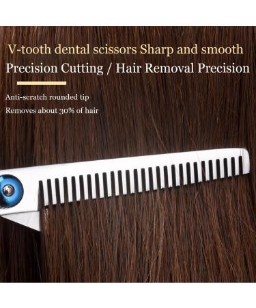 YHANNI Professional 10-Piece Stainless Steel Hair Cutting Shears Set for Barber Salon and Home Use-Includes Thinning Scissors for Men Women Kids and Adults - Buy Online on GoSupps.com