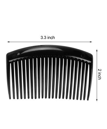 24 Pcs Plastic French Twist Hair Combs with 23 Teeth - Decorative Hair Clips for Women - Buy Online on GoSupps.com