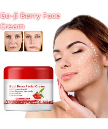 Go-ji Berry Face Cream Berry Facial Cream Face Moisturizer Revitalizing Anti Wrinkle Cream Anti Aging Face Cream Face Moisturiser Day Cream Skin Tightening Cream for Face Moisturiser Face Women 100g - Buy Online on GoSupps.com