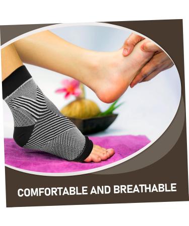 FRCOLOR Adjustable Support Socks | Unisex Compression Socks for Injury & Swelling | Comfortable Nylon Sports Wraps - Buy Online on GoSupps.com