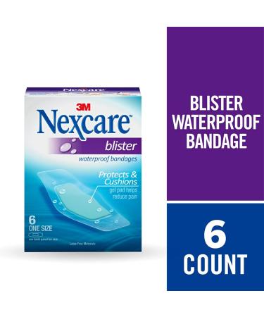 Nexcare Blister Waterproof Bandage 6 - Ultimate Protection for Blisters | Fast International Shipping - Buy Online on GoSupps.com