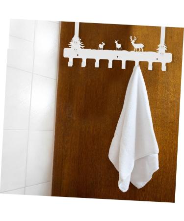 PRETYZOOM Nail Door Hook Wall Hanger Hooks Door Hooks for Hanging Door Coat and Hat Hook Cartoon Clothing 45X36.5X3CM White - Buy Online on GoSupps.com