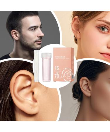 Ear Piercing Cleaning Set 70 Pieces Piercing Cleaners ear wax removal solution 15 ml for men women travel home - Buy Online on GoSupps.com