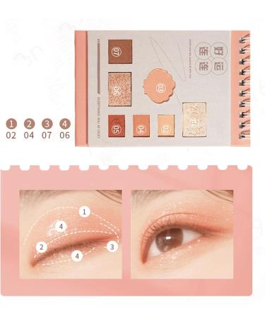 Natural Matte Eyeshadow Palette - Daily Eye Makeup Palette - 2 Shimmer Colors and 5 Matte Colors Combined Highly Pigmented Pressed Eye Shadow Makeup Pallet Uwariloy 1 count (Pack of 1) - Buy Online on GoSupps.com