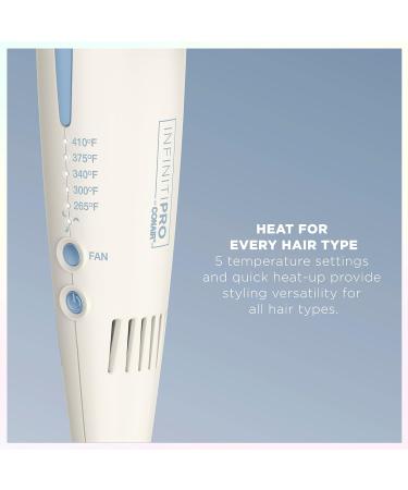 INFINITIPRO BY CONAIR QuadAir Flat Iron Hair Straightener - Fast Styling Damage Control & Single Pass Technology - Buy Online on GoSupps.com