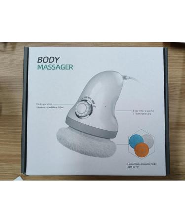 Anti-Cellulite Massage Device | Electrical Lymph Drainage with 3 Washable Pads for Belly Legs & Arms - Buy Online on GoSupps.com