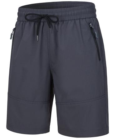 Waspornow hiking pants women short pants summer pants women Bermuda shorts outdoor trekking pants short light stretch golf cargo mtb pants with zip pockets l gray