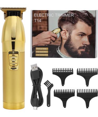 ZJchao Hair Clippers for Men USB Rechargeable Hair Trimmer with T Shape 0 Cutter Teeth Space Cutter Head Large Torsion Copper Core Motor 4 Guide Combs for Fashionable Stylist with ABS - Buy Online on GoSupps.com