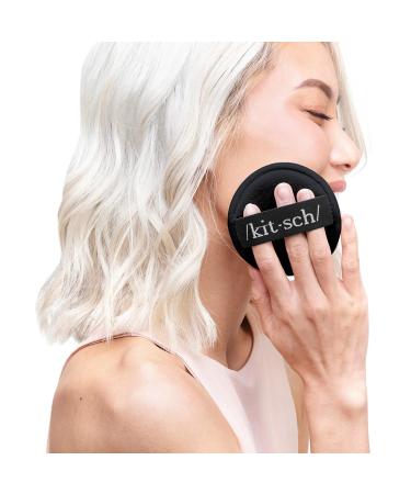Kitsch Ultimate Cleansing Kit: Cotton Face Pads, Washable Rounds, Exfoliator Sponge, Face Towel - Reusable Makeup Remover Pads, Organic Cotton - Holiday Gift - Buy Online on GoSupps.com