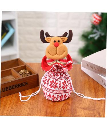 LALAFINA 1pc Christmas Drawstring Bag Christmas Bag Kids Bag Candy Bag Apple Bag Child 1 count (Pack of 1) As Shown - Buy Online on GoSupps.com
