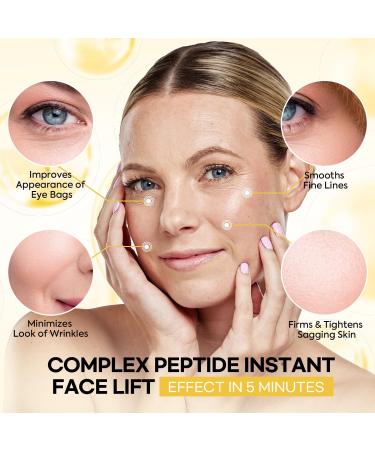 Instant Face Lift Cream: Temporary Face Tightener for Mature Skin (Age 50+) Visibly Firm & Smooth the Look of Wrinkles Fine Lines For Bare Skin Use 2.1 fl oz 2.1 Fl Oz (Pack of 1) - Buy Online on GoSupps.com