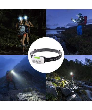 Hoxida 500 Lumens USB Rechargeable Headlamp | Lightweight & Waterproof LED Headlamp for Running & Camping - Buy Online on GoSupps.com