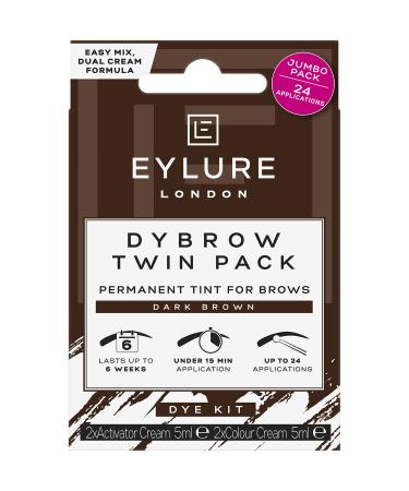 Eylure Dybrow Jumbo Kit (Dark Brown) Dark Brown - Jumbo Kit