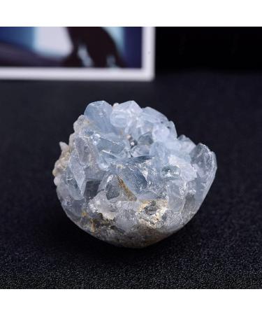 Natural Crystal Rough Natural Blue Celestite Crystals Kyanite Crystal Cluster Crystal Clusters Irregular Raw Specimen Stones for Crystal Divination Home Decoration 100g (Size : 100g) - Buy Online on GoSupps.com