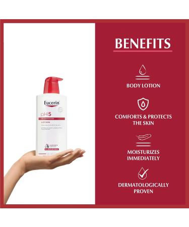 EUCERIN pH5 Body Milk Sensitive Skin - 400 ml - Buy Online on GoSupps.com