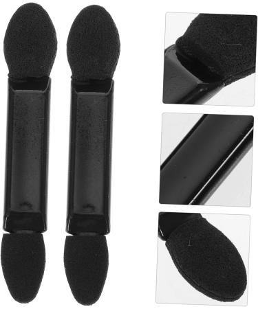 Beavorty 100pcs Brush Eyeshadow Applicator Double Sided Brush Beauty Sponge Mini Makeup Sponge Kit Black Size 1 - Buy Online on GoSupps.com