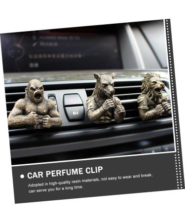 Mobestech 3 Sets Car Air Freshener Diffuser Clip | Aromatherapy Essential Oils & Air Conditioner Decor | International Shipping Available - Buy Online on GoSupps.com