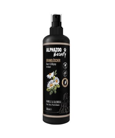 Alphazoo fire extinguisher anti -itching spray for dogs cats and horses 500 ml i natural fur care spray against itchy skin i skin care at mites 500ml