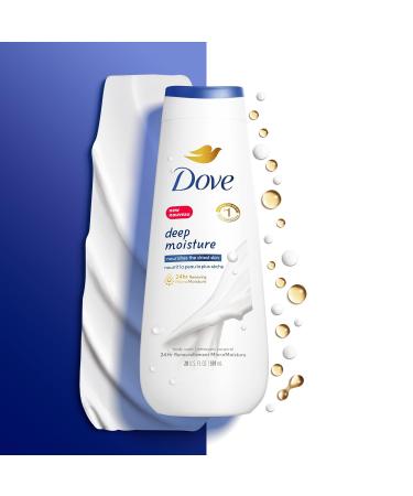 Dove Nourishing Care Gift Set Deep Moisture Body Wash + Crushed Macadamia & Rice Milk Exfoliating Body Polish (2 Piece Set) - Buy Online on GoSupps.com