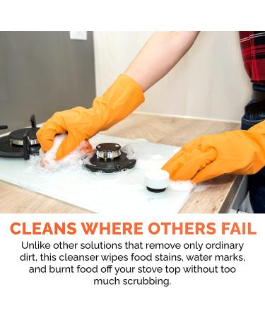 Bar Keepers Friend Soft Cleanser 13oz Cookware Cleaner Bundle with Microfiber Towel & Sponge - Bleach-Free Pot and Pan Cleaning Solution - Buy Online on GoSupps.com