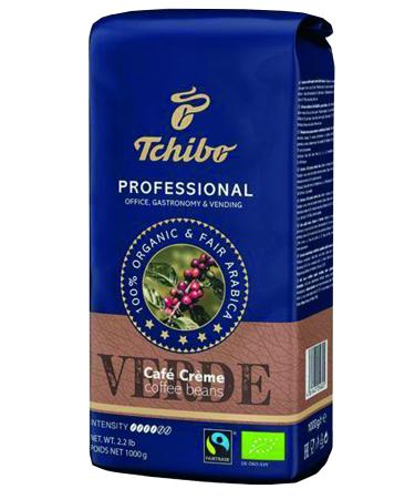 Tchibo Tchibo Professional Caffe Cr me Vert 1 kg whole coffee beans organic Fairtrade 100% Arabica