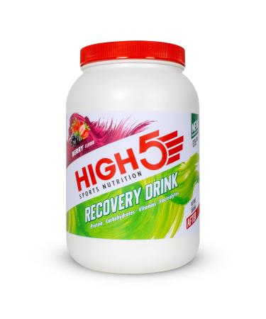 HIGH5 Recovery Drink | Whey Protein Isolate | Promotes Recovery | (Berry 1.6kg) Berry 1.6 kg (Pack of 1)
