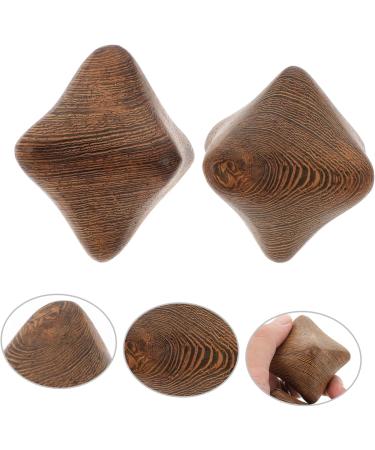 FOMIYES 6 STK Wenge Health Ball - Finger Training & Pain Relief Stress Reducing Gymnastics Balls - Mahogany Handball Toy D cor (7x7x7cm Set of 3) - Buy Online on GoSupps.com
