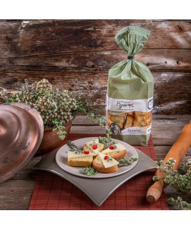 Erofili Avgenakis Greek Mini Oregano Rusks - 600g (2 Pack) | Authentic Greek Snack International Shipping Available - Buy Online on GoSupps.com