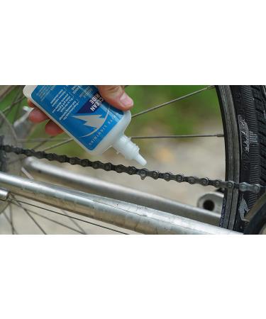 White Lightning Clean Ride Chain Lube - Squeeze Bottle | Premium Bicycle Lubricant - Buy Online on GoSupps.com
