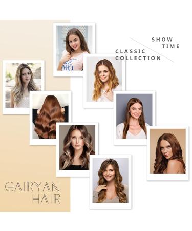 Gairyan Secret Hair Extensions with Wire - 45cm Adjustable Invisible Synthetic Long Wavy Curly Hair (Black) | Shop Now! - Buy Online on GoSupps.com