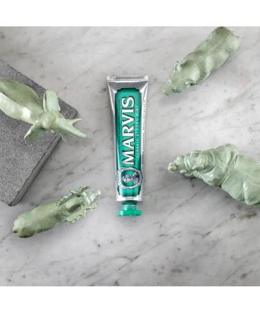 Marvis Classic Strong Mint Toothpaste 85ml - Pack of 2 | Invigorating Flavor & Long-Lasting Freshness - Buy Internationally - Buy Online on GoSupps.com