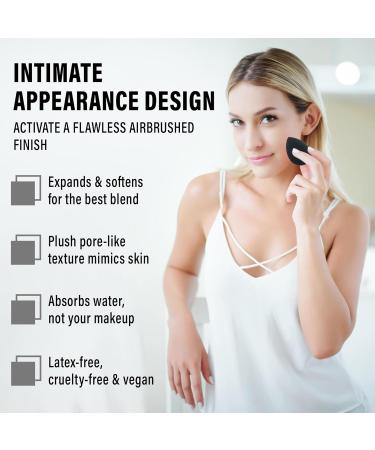 SAA makeup sponge BLACK Nude Blender Makeup Sponge For Liquid Foundation - Buy Online on GoSupps.com