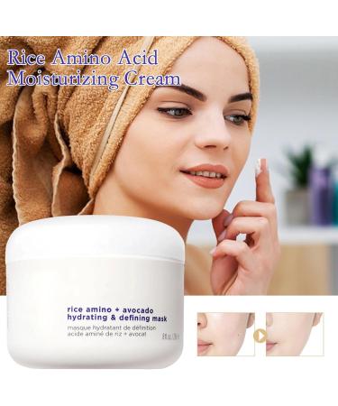 Face care cream rice amino acid lightweight moisturizer cream oil control cream nourishing face cream recovery cream damaged skin cream moisturizing face cream - Buy Online on GoSupps.com
