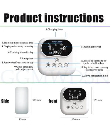 Rehabilitation Robot Gloves - Smart Chargeable Finger Training for Left-Handed Users | Effective Rehab Orthotics with Single Finger Training & Mirror Mode - Buy Online on GoSupps.com