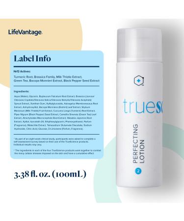 Buy LifeVantage TrueScience Perfecting Face Lotion 100ml - Radiance Boosting Hydrating Serum for Dry Skin with Nrf2 Actives - International Shipping Available - Buy Online on GoSupps.com