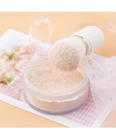 Retractable Travel Makeup Brush - Mini Capsule Kabuki Brush for Liquid Foundation Powder & Cream - Ideal for On-the-Go Beauty - Buy Online on GoSupps.com